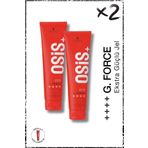 Osis G.force Ekstra Güçlü Jel Saç Jölesi 150ml x 2 Adet | Kalıcı Tutuş Krem Parlaklık Jeli