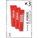 Osis G.force Ekstra Güçlü Jel Saç Jölesi 150ml x 3 Adet | Kalıcı Tutuş Krem Parlaklık Jeli