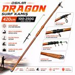 Oskar Dragon 420Cm Surf Kamış 100-250G
