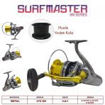 Oskar Surf Master 10000 Olta Makinesi (Plastik Yedek Kafa)