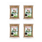 OSKARYUM Çam Pelet Kedi Kumu 10 Lt × 4 Adet