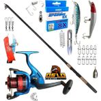 Oslo 3000 270CM 10-40GR Remixon Sapphire Rapala Maket Balık Tele Spin Olta Takımı Seti