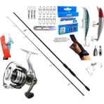 Oslo Dam Quick Impressa 4000 240CM 20-40GR Remixon Double Black Rapala Maket Balık Spin Olta Takımı Seti