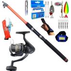 Oslo Okuma Revenger Rv-40 210CM 50-150GR Piranha Dolphin Turna Spin Olta Takımı Seti