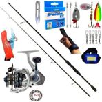 Oslo Okuma Safyre 4000 240CM 20-40GR Remixon Double Black Turna Spin Olta Takımı Seti