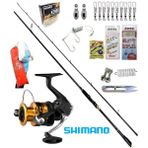 Oslo Shimano Fx 3000 244CM 6-32GR Zen Pro Karbon Kıyı Spin Olta Takımı Seti