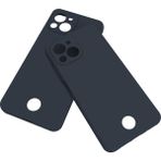 Osm Gsm Reeder S23 Pro Max Kılıf Kamera Korumalı Silikon Rubber Arka Kapak - Lacivert