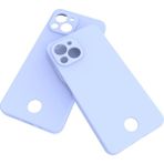 Osm Gsm Reeder S23 Pro Max Kılıf Kamera Korumalı Silikon Rubber Arka Kapak - Lila