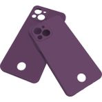 Osm Gsm Reeder S23 Pro Max Kılıf Kamera Korumalı Silikon Rubber Arka Kapak - Mor