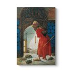 Osman Hamdi Bey - Kaplumbağa Terbiyecisi Tablosu 40 x 60