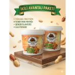 Osmaniye Fıstık Pazarı Avantaj Paket %100 Şekersiz Doğal Yer Fıstığı Ezmesi Parçacıklı 2kg - 2 kg
