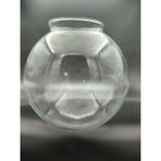 Osmanlı Avize Camı.tam Şeffaf Renkte.grifli (ÇAP:20.00CM-YUVA ÇAPI:10.00CM)