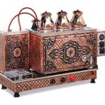 Osmanlı Çay Kazanları 3 Demlikli Bakır Çay Kazanı