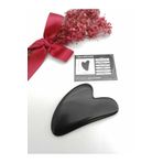 OSMANLI DEĞERLİ TAŞ Sertifikalı 1. Sınıf Obsidyen Gua Sha (SERTİFİKALI)