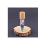 OSMANLI DEĞERLİ TAŞ Sertifikalı Çakra Doğal Taş Esans Ve Yağ Şişesi - 150 Ml, 8 Cm Bambu Kapak - Eyş016