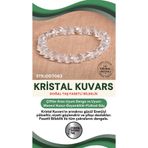 Osmanlı Değerli Taş Sertifikalı Kristal Kuvars Doğal Taş Fasetli Bileklik Odt063