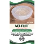 Osmanlı Değerli Taş Sertifikalı Selenit Altın İşlemeli Doğal Taş Tabak P056