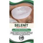 Osmanlı Değerli Taş Sertifikalı Selenit Doğal Taş Elips Tabak No:6 P078