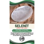 Osmanlı Değerli Taş Sertifikalı Selenit Doğal Taş Elips Tabak No:7 P085