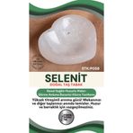 Osmanlı Değerli Taş Sertifikalı Selenit Doğal Taş Kalp Tabak No:1 P058