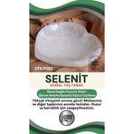 Osmanlı Değerli Taş Sertifikalı Selenit Doğal Taş Kalp Tabak No:6 P082