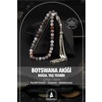 Osmanlı Doğal Taş Botswana Akiği Doğal Taş Tesbih 33lük - 6mm