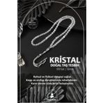 Osmanlı Doğal Taş Kristal Kuvars Doğal Taş Tesbih 99luk - 6mm