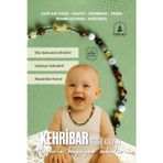 Osmanlı Doğal Taş Sertifikalı Doğal Taş Bebek Kolye - Kehribar,Yeşim,Kaplan Gözü,Akik,Havlit,Krizokol