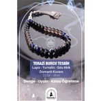 OSMANLI DOĞAL TAŞ Sertifikalı Terazi Burcu 33'lük Tesbih T106