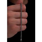 Osmanlı Gümüş Erkek Gümüş Bileklik - 3Mm Arnavut Zinciri Gümüş Bileklik