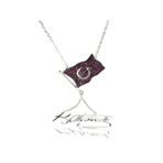 Osmanlı Gümüş Kadın Gümüş Kemal Atatürk İmzalı Ay Yıldız Büyük Boy Kolye
