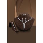 Osmanlı Gümüş Kadın Gümüş Set - Afrodit Gümüş Su Yolu Set - Kolye, Bileklik, Küpe, Yüzük
