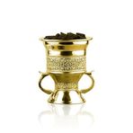 Osmanlı Oud Oud 4097 İncese Burner Altın Renkli Brülör Tütsü Buhur Yakıcı