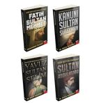Osmanlı Padişahları Kitap Seti, Fatih Sultan Mehmet, Kanuni Sultan Süleyman, Yavuz Sultan Selim, Sultan Abdülhamid, 4 Kitap