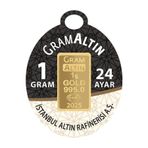 Osmanlı Sarraf 24 Ayar 1 Gram Külçe Altın