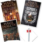 Osmanlı'da Devlet, Hukuk ve Adalet - Osmanlı Tarihinde Efsaneler ve Gerçekler - Osmanlı ve Avrupa - Halil İnalcık 3'lü Set + Caprice Tükenmez Kalem