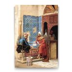 Osmanlıda Satranç Oynayanlar Tablosu - 80x125cm