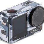Osmo Action 4 Koruyucu Kamera Çıkartması (Blue Camo) (DJI Türkiye Karacasulu Garantili)