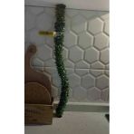 Oso Home 7.5 Metre Telli Taç Sarmaşık Minik Yaprak ( 1 Cm) Şerit Yapay Çiçek Doğalgaz Borusu Süsü