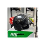 Oso Polar SİYAH YARIM KASK(GÜNEŞ VİZÖRLÜ)