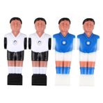 OSOLADY Langırt Masa Oyuncusu Aksesuarları Seti 4 Adet Masa Futbolu Futbol Figürleri Ev İçin