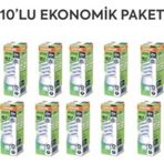 Osram 10 Adet G9 Duylu 5W 4000K Ilık Beyaz Işık Tasarruflu Ampul