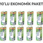 Osram 10 Adet G9 Duylu 7W 2700K Gün Işığı Tasarruflu Ampul