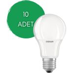 Osram 10 Adet Osram 8.5W LED Ampul - Beyaz - 50 - 60 W
