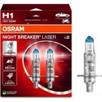 Osram 12V H1 Ampul 55W +%150 Fazla Işık 4200K Nıght Breaker Laser (2 Ad) - 125