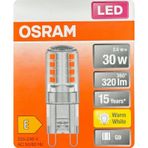 Osram 2,6W (30W) 2700K (Sarı Işık) G9 Duylu Led Kapsül Ampul (4 Adet)