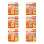 Osram 2,6W (30W) 2700K (Sarı Işık) G9 Duylu Led Kapsül Ampul (6 Adet)