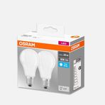 Osram 2'li E27 60 W Kırık Beyaz Led Ampul
