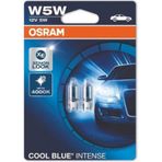 Osram 3700k W5 W 12 V 5 W 2 Adet Cool Blue İntense T10 Dipsiz Ampül