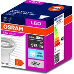 Osram 4.5w=50w Gu10 Duylu 4000k Cool White ılık Beyaz Led Value 350Lümen F Enerji Led Spot Ampul